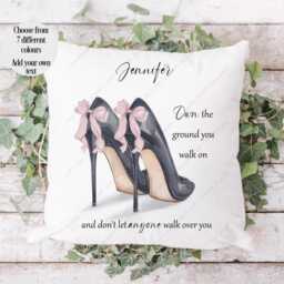 Shoes Cushion, High Heels Empowerment Gift, Stiletto Heels, Gift For Her, Shoe Lover Gift, Birthday 18Th 21St - thumbnail 3