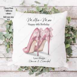 Shoes Cushion, High Heels Empowerment Gift, Stiletto Heels, Gift For Her, Shoe Lover Gift, Birthday 18Th 21St - thumbnail 2