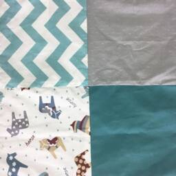 Baby Crib Blanket. Photo Quilt. Personalized Shower Gift For Idea. Newborn Brith - thumbnail 3