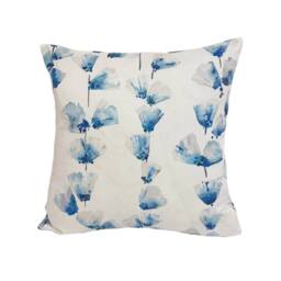 Romo - Honor Topaz Delicate Painterly Trailing Floral Designer Cushion Cover Handmade Throw Pillow Luxury Home Decor - thumbnail 2