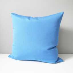 Capri Blue Sunbrella?? Outdoor Pillow Cover, Decorative Sky Cushions For Pool & Patio, Garden Decor By Mazizmuse - thumbnail 4