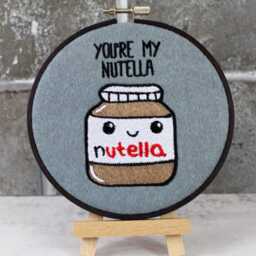 Nutella Gift, Chocolate Spread Cute Romantic Funny Birthday Anniversary Cheeky Gift For Him Or Her, Inspirational Wall Art - thumbnail 2