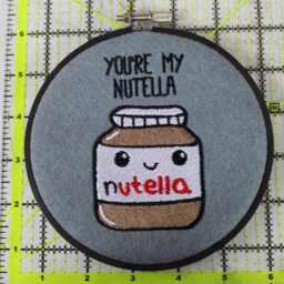 Nutella Gift, Chocolate Spread Cute Romantic Funny Birthday Anniversary Cheeky Gift For Him Or Her, Inspirational Wall Art - thumbnail 3