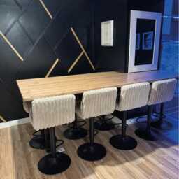 Live Edge Table Tops/Any Size/ Kitchen Island Table Top/ Waney Edge Dining Room Live Edge/ Handmade/Diy/ Made To Order - thumbnail 2