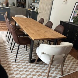 Live Edge Table Tops/Any Size/ Kitchen Island Table Top/ Waney Edge Dining Room Live Edge/ Handmade/Diy/ Made To Order - thumbnail 3