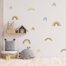 Rainbow Vinyl Wall Art Stickers Decals Kids Room Children's Bedroom
