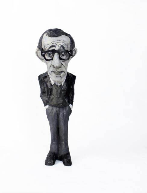 Woody Allen Paper Mache Figure - image 1