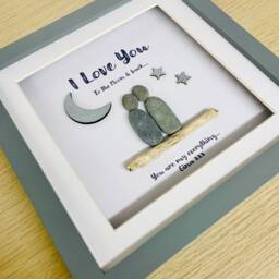 I Love You Pebble Art, Personalised Gifts, Couple Gift For Boyfriend, Love Gift, Best Valentines Wife Gifts Him - thumbnail 2