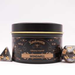 Windmill Candle - Silksong Inspired Peppermint, Eucalyptus, Rosemary, Menthol, Fir Needle, Lavender Vegan, Hand-Poured, 4Oz - thumbnail 2