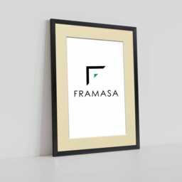 A2, A3, A4, A5, Thin Photo Frame Black Picture Frames Poster With Mount Rainbow Colors Handmade Wall Art - Portrait & Landscape - thumbnail 2