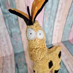 Organic Giraffe - Long Liese Cuddly Toy - thumbnail 4