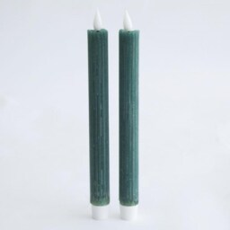 Led Pencil Candle Set Of 2 Various Colours Available For Dinners Weddings Events Parties - thumbnail 3