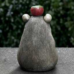 Stone Capybara Sculpture Concrete Statue Garden Animal Decoration Handmade Art Front Door Figurine Capybara Lover Gift - thumbnail 4