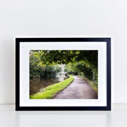 Photography Bradford - Wall Art Yorkshire Print -Poster Home Decor- Decor Print Canalside, Saltaire - thumbnail 2