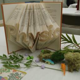 Physics - 7 Letter Folded-Book Art Science Stem Teacher Graduation Gift Physicist Origami E=Mc2 Einstein Professor - thumbnail 4