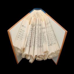 Physics - 7 Letter Folded-Book Art Science Stem Teacher Graduation Gift Physicist Origami E=Mc2 Einstein Professor - thumbnail 3