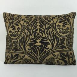 William Morris - Bluebell Black/Manilla Classic English Designer Cushion Cover Stunning Throw Pillow Home Decor - thumbnail 3