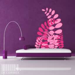 Wall Decal Fern, Free Delivery To Uk, Fern Wall Sticker, Plant Sticker, Vinyl Sticker, Wall Stencil, Wall Decoration - thumbnail 1