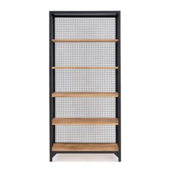 Clatri Shelf Bookcase Kitchen Black/Bookshelf Shelving Unit - thumbnail 2