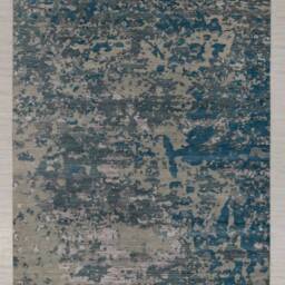 Modern Style Hand Knotted Rug in Wool/Abstract Painting Design/8x10 Ft. #25 , - 242x300 cms - thumbnail 3