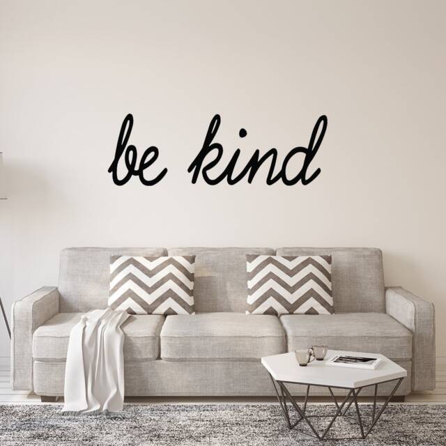 Be Kind Wall Decal Inspirational Quotes - Vwaq 1650 - image 1