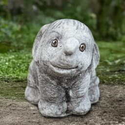 Outdoor Elephant Statue Concrete Baby Sculpture Stone Wildlife Figurine Garden Ornament Cement Jungle Art Tropic Decoration Gift - thumbnail 3