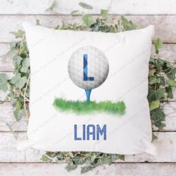Golf Cushion, Golfer Pillow, Gift, Gift, Gift For Him, Golfer, Father's Day Dad, Grandad - thumbnail 3