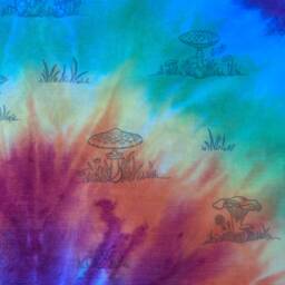 Tie Dye Bed Sheet Set Twin, Full, Queen, Or King - thumbnail 4
