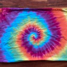 Tie Dye Bed Sheet Set Twin, Full, Queen, Or King - thumbnail 2