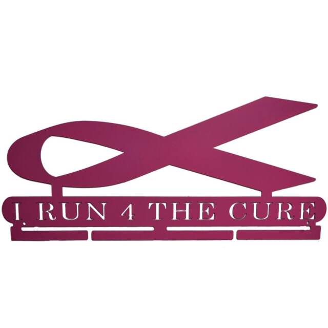 Ribbon Medal Hanger, Holder, Running, 5K, Walk, Cancer Awareness - image 1