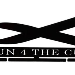 Ribbon Medal Hanger, Holder, Running, 5K, Walk, Cancer Awareness - thumbnail 3
