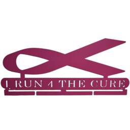 Ribbon Medal Hanger, Holder, Running, 5K, Walk, Cancer Awareness - thumbnail 1