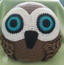 Owl Pillow Digital Pattern - thumbnail 1