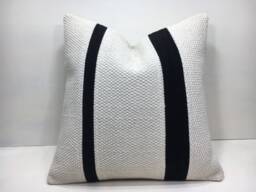 Handwoven Kilim Pillow Cover, Bohemian Throw - 16x16 - thumbnail 1