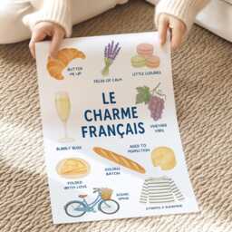 France Travel Print, French Wall Kitchen Art, Gallery Poster, Postcard, Decor, Housewarming Gift - thumbnail 3