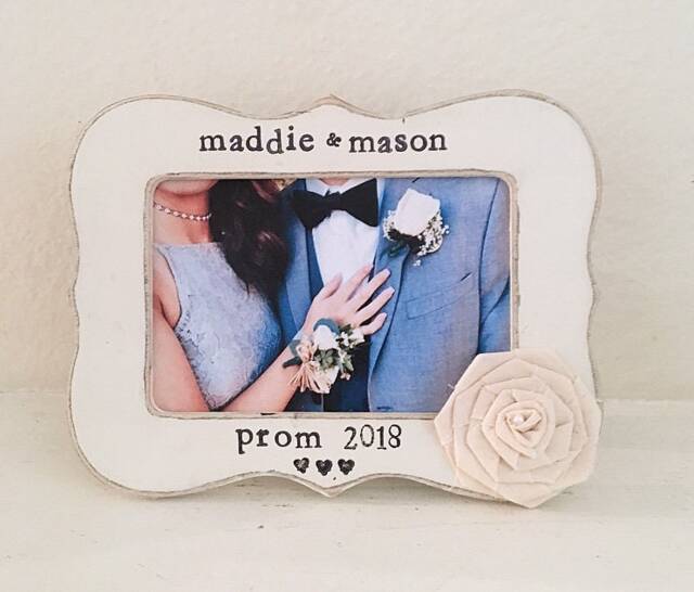 Prom Night, Prom Gift, 2023 Picture Frame, Best Friends Personalized High School Prom, Senior Frame - image 1