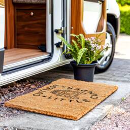Campervan Gifts - Cutest Little Camper Camping Accessories Doormat For Dad Door Mat - thumbnail 1