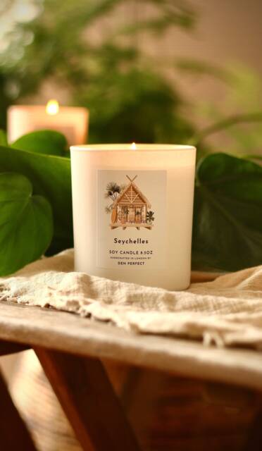 Seychelles Soy Candle Vegan Natural Tropical Island Gift For Her Beach Home Decor Summer Bundle Friend - image 1