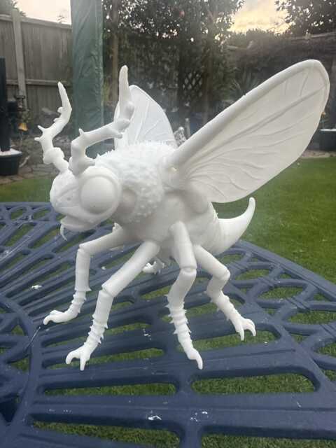 Demonic Insect/Fly Monster - Xl Resin Fantasy Showpiece Collector Statue - image 1