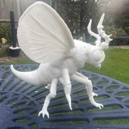 Demonic Insect/Fly Monster - Xl Resin Fantasy Showpiece Collector Statue - thumbnail 4