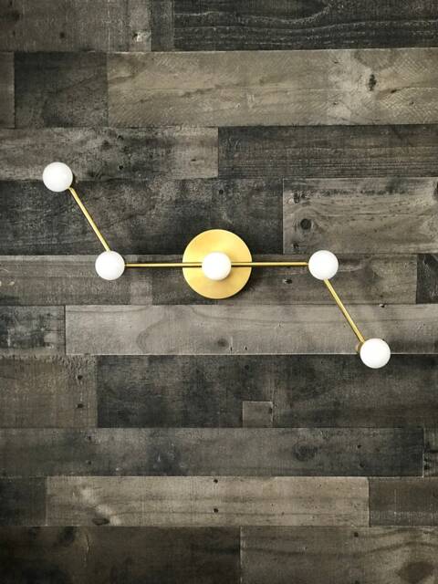 Voeux 5 Light Modern Industrial Vanity Hallway Bathroom Sconce - image 1