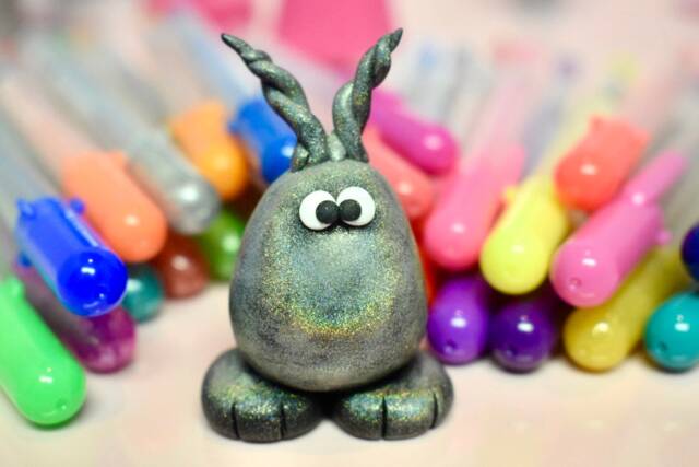 Trenkle Little Gloop Cute Polymer Clay Monster - image 1