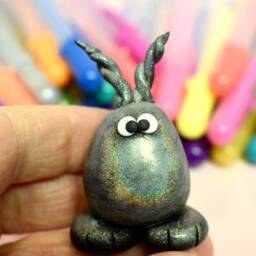 Trenkle Little Gloop Cute Polymer Clay Monster - thumbnail 3