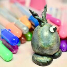 Trenkle Little Gloop Cute Polymer Clay Monster - thumbnail 2