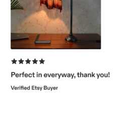 Handmade Secret Garden Lampshade Printed Silk Retro Style - thumbnail 4