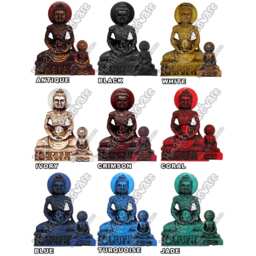 Fasting Buddha Of Lahore Resin Statue Sculpture Figure Buddhist Murti Starving - thumbnail 2