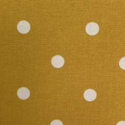 2 X Prestigious Textiles Full Stop Dotty Spotty Ochre Mustard Cushion Covers - thumbnail 3