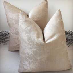 Luxury Rose Pink Cream Scatter Cushion, Square New Home - Style 28 - thumbnail 2