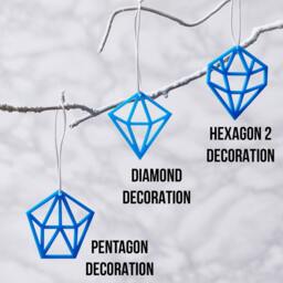 Geometric Christmas Decoration - thumbnail 3