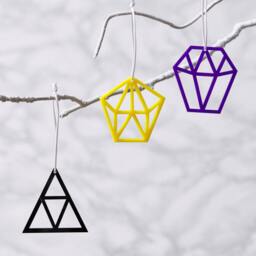 Geometric Christmas Decoration - thumbnail 2